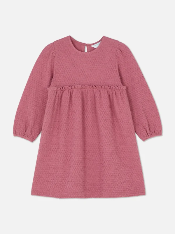 Primark Textured Jersey Dress Pink Sale
