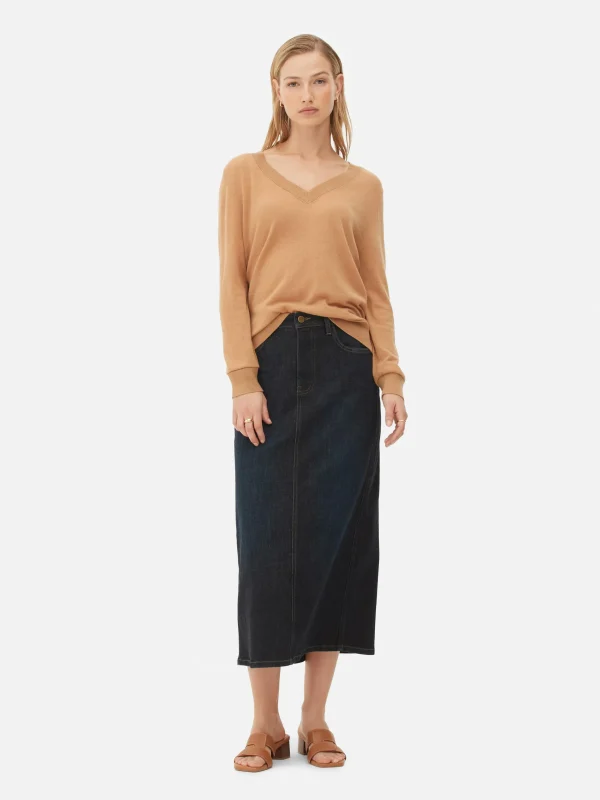 Primark The Edit V-Neck Sweater Tan Fashion