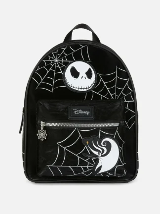 Primark Tim Burton’s The Nightmare Before Christmas Backpack Black Fashion