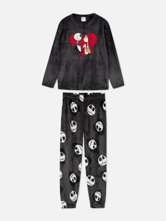 Primark Tim Burton's The Nightmare Before Christmas Pajamas Charcoal Store