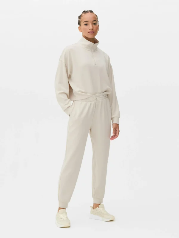 Primark Toggle Waist Joggers Stone Cheap