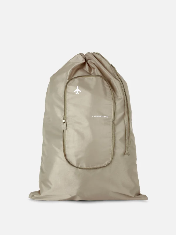 Primark Travel Laundry Bag Beige Fashion