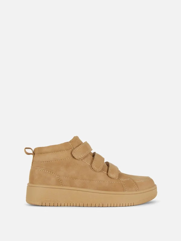 Primark Triple Strap High Tops Tan Cheap