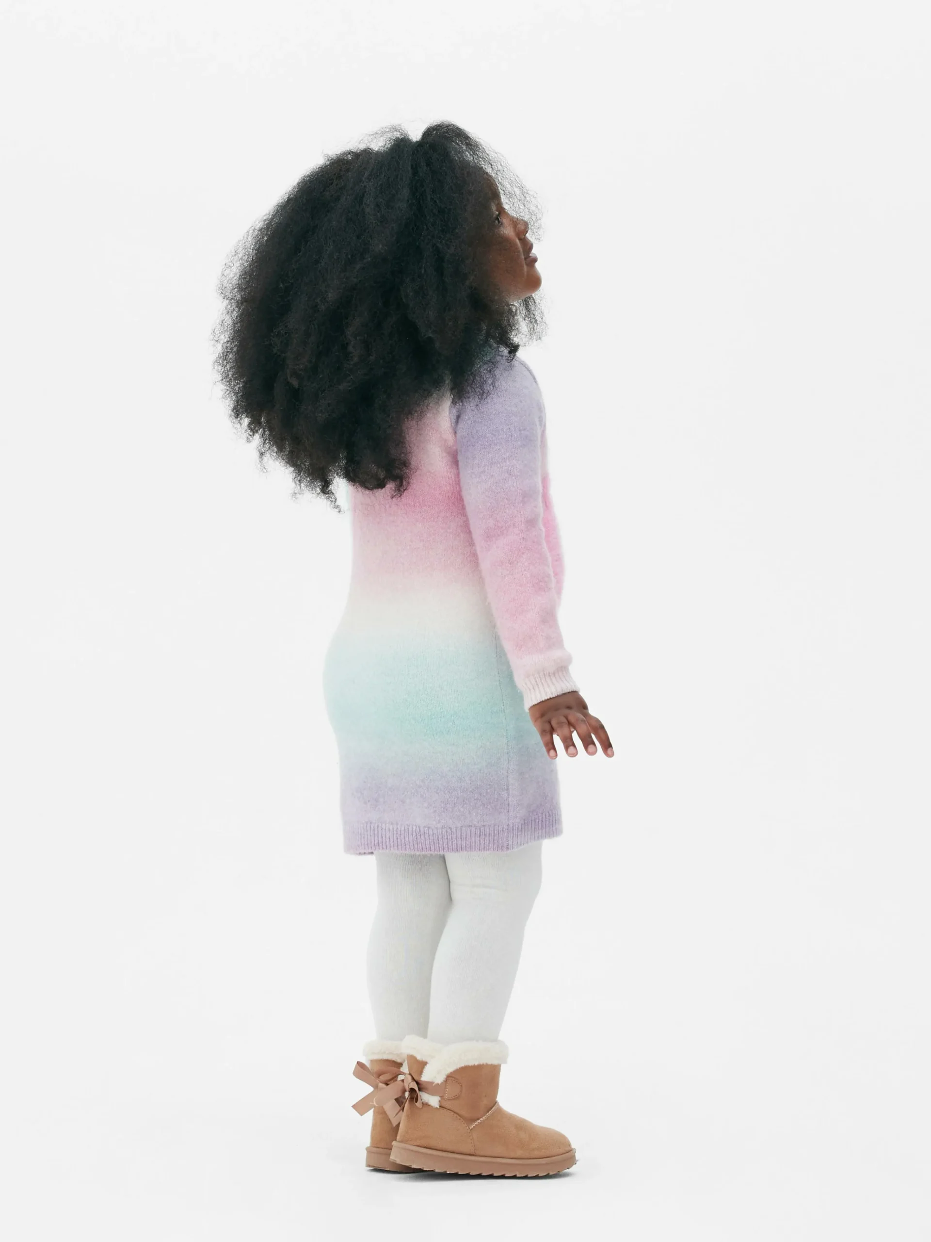 Primark Unicorn Sweater Dress And Tights Set Multi Online