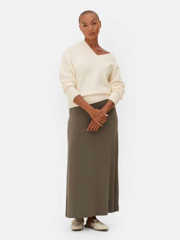 Primark V-neck Sweater Ivory Store