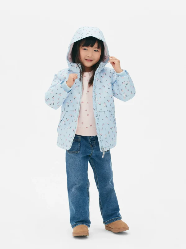 Primark Zip Hooded Jacket Blue Fashion