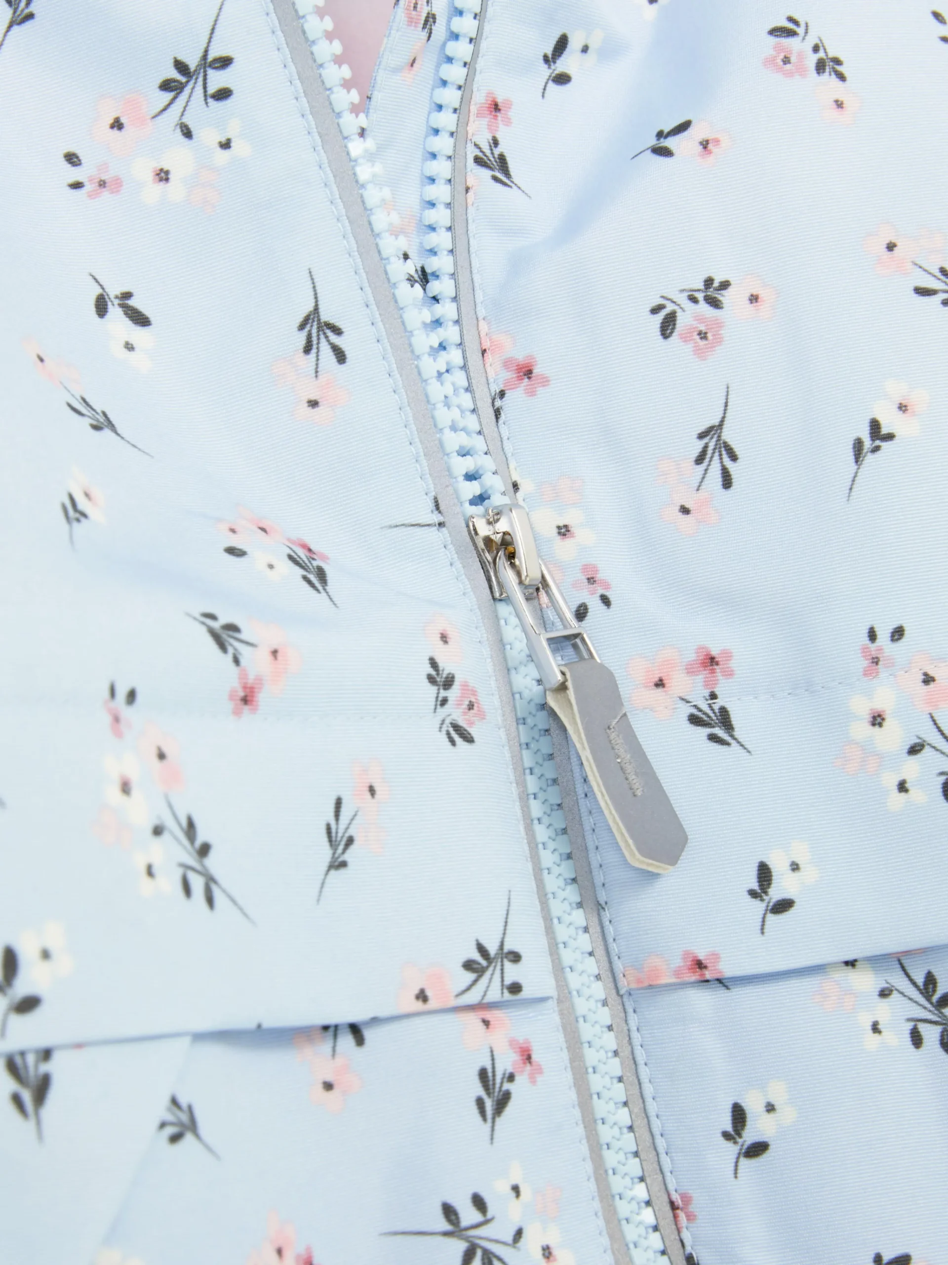 Primark Zip Hooded Jacket Blue Fashion
