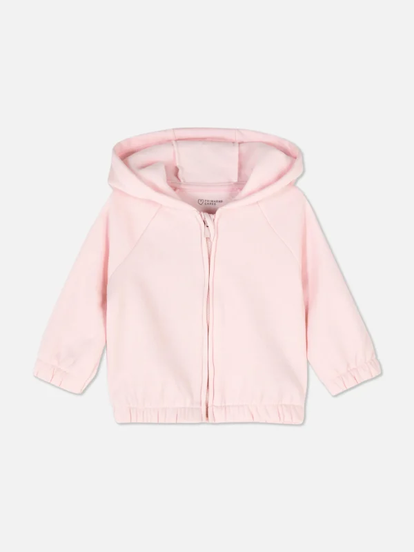Primark Zip Hoodie Light Pink Cheap