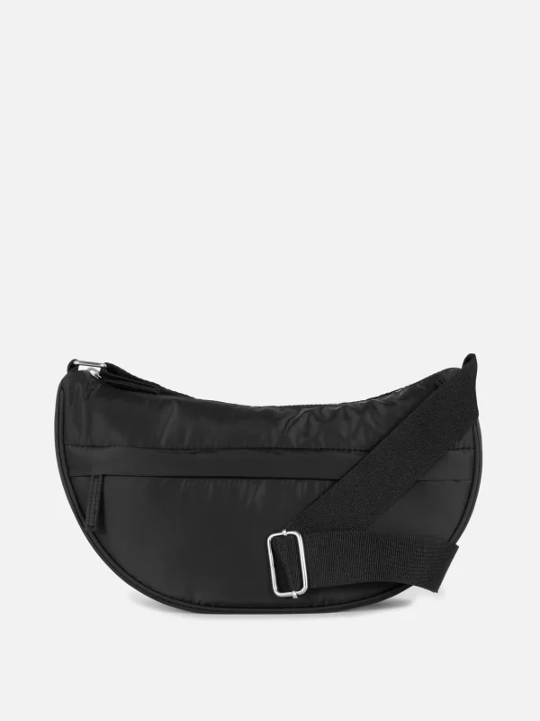 Primark Zipped Sling Bag Black Cheap