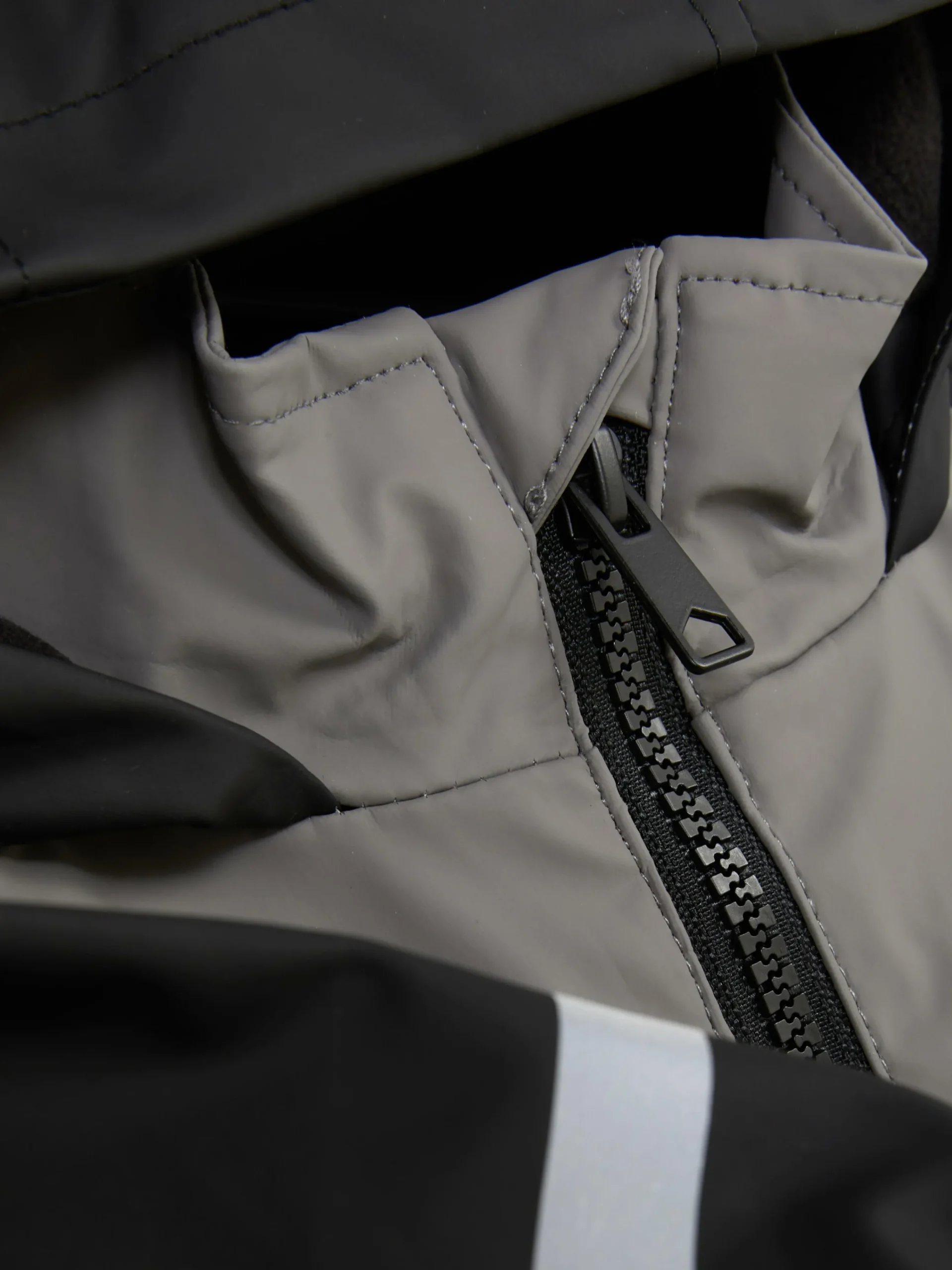 Primark Zip-Up Rain Jacket Charcoal Online