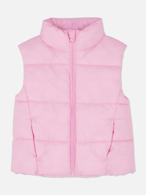 Primark Zip-Up Vest Pink Flash Sale